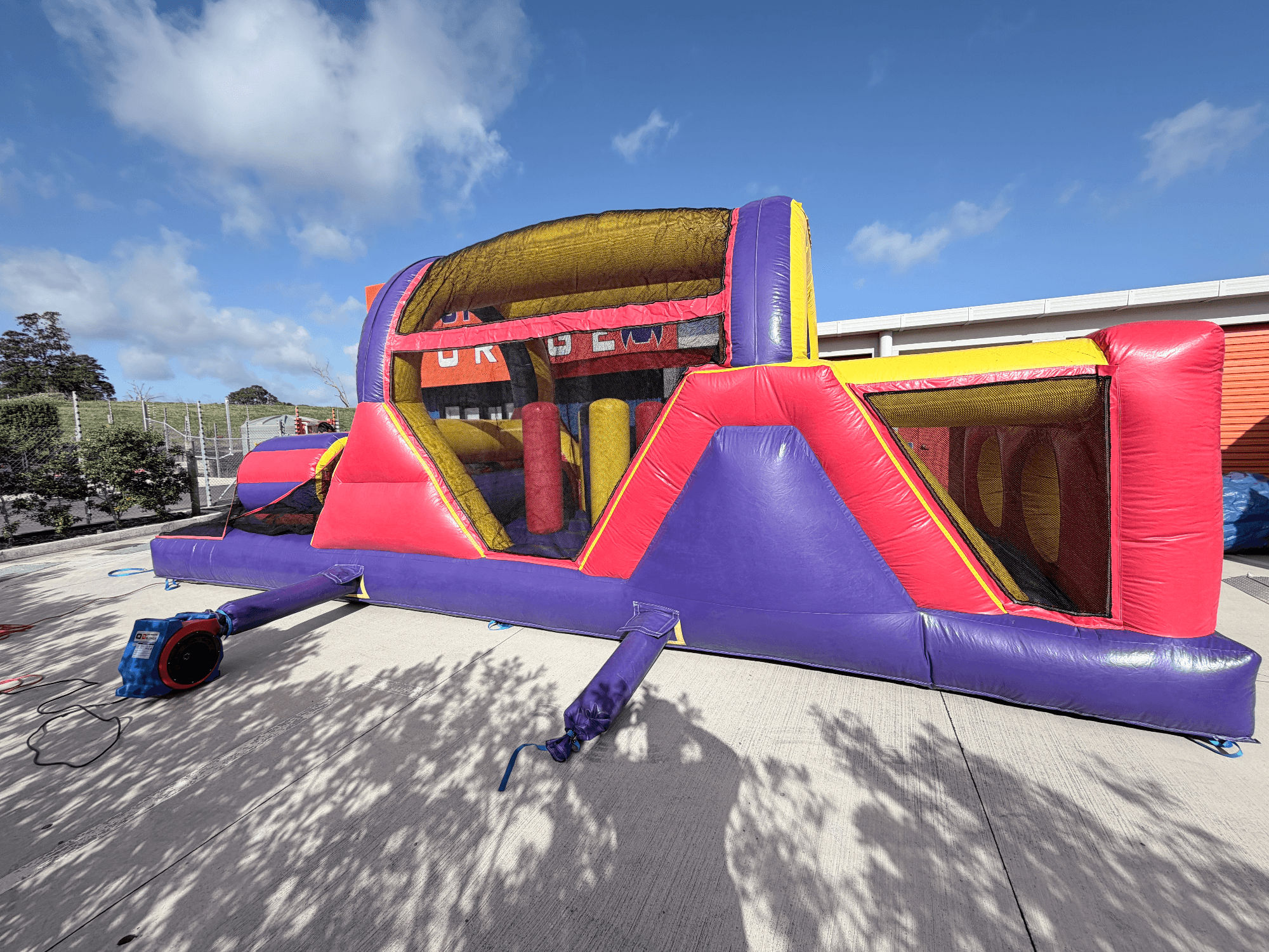 Obstacle Course bouncy castle hire
