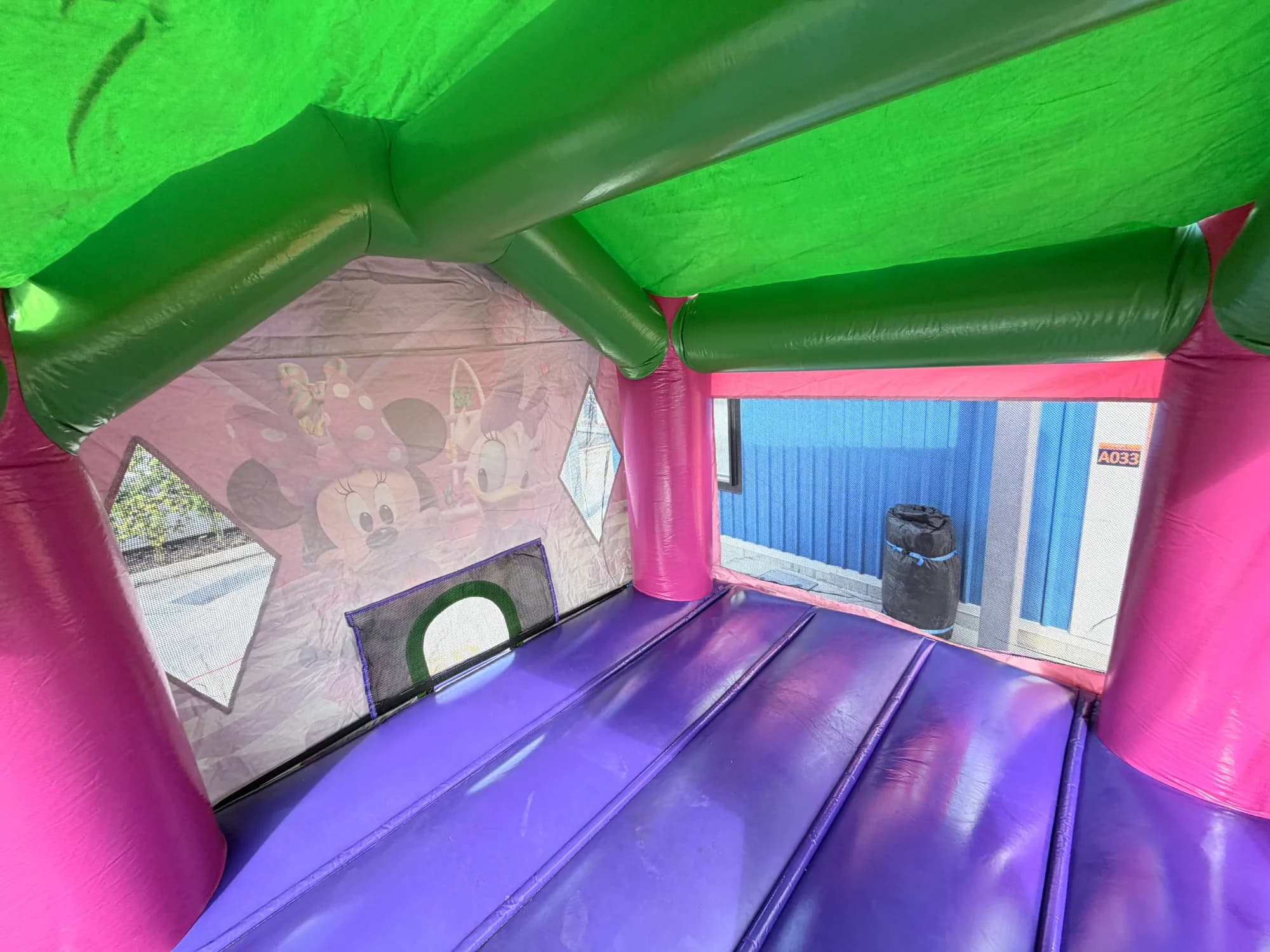 Minnie Mouse bouncy castle hire